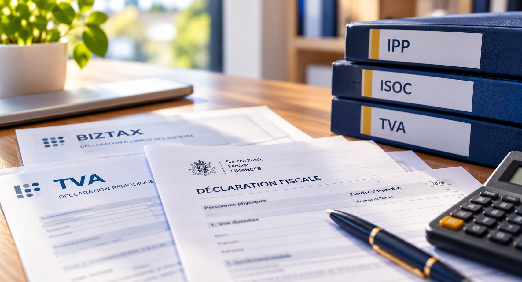 déclaration fiscale au bureau belge